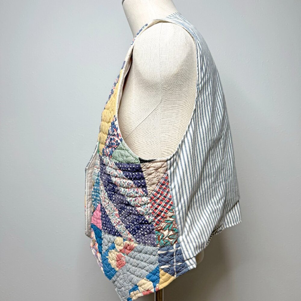 Homemade Quilted Vest - Picture 3 of 12